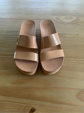 Reef Women's Peach Double-Strap Slide Sandals